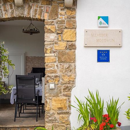 Holiday Home Belveder Motovun With Heated Pool Livade Екстер'єр фото