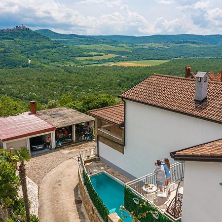 Holiday Home Belveder Motovun With Heated Pool Livade Екстер'єр фото