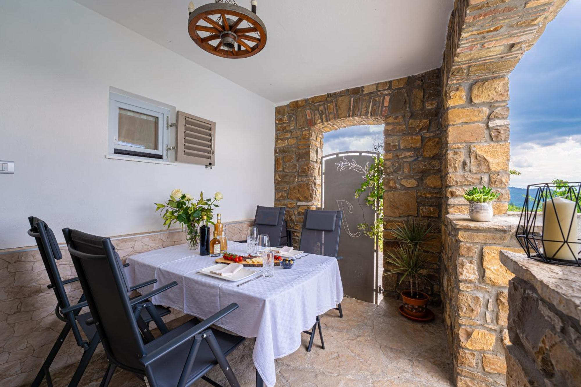 Holiday Home Belveder Motovun With Heated Pool Livade Екстер'єр фото