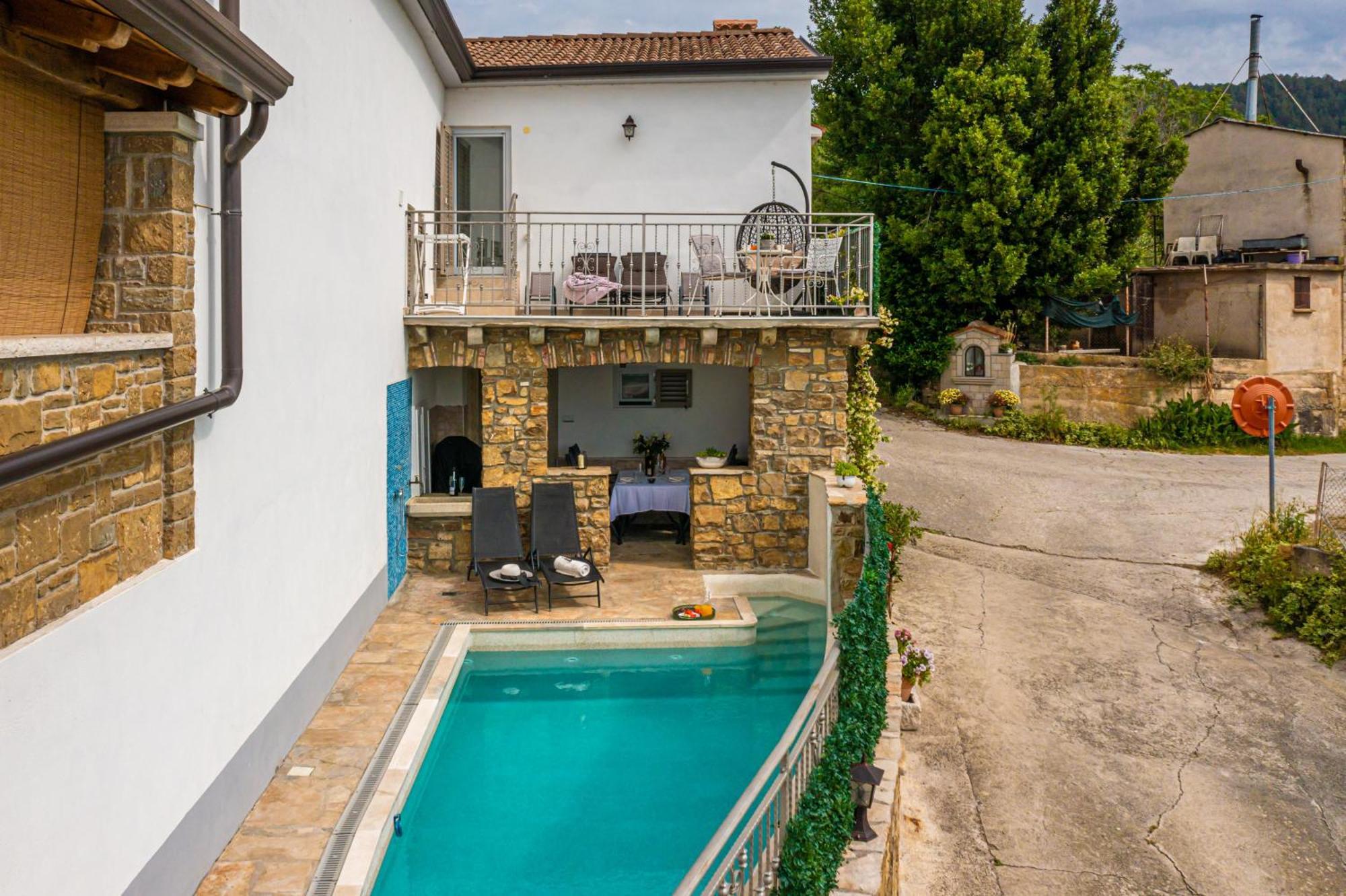 Holiday Home Belveder Motovun With Heated Pool Livade Екстер'єр фото