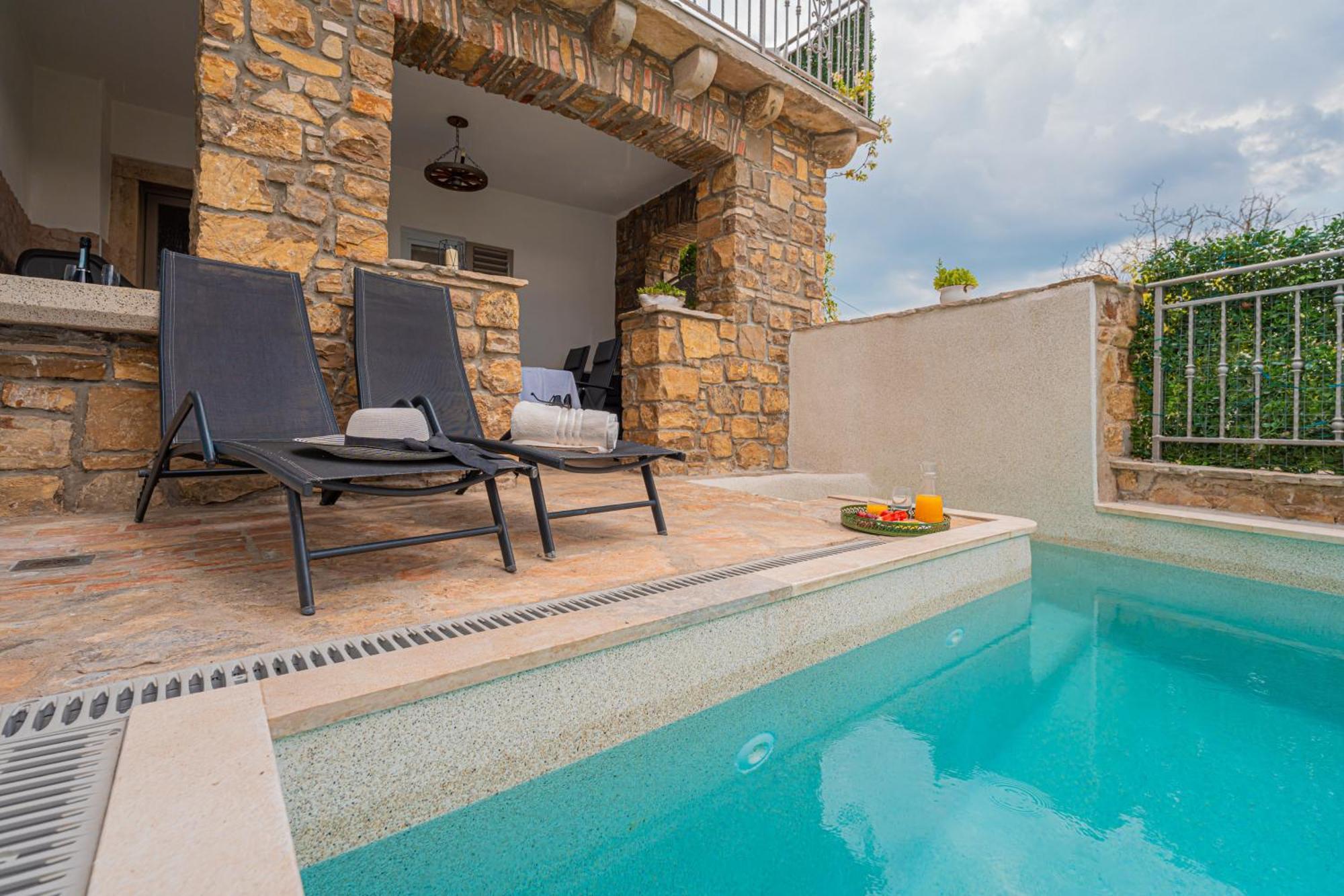 Holiday Home Belveder Motovun With Heated Pool Livade Екстер'єр фото